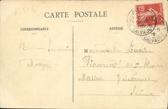 VINTAGE POSTCARD Deauville the Thatched cottage