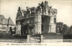 CPA Deauville La Plage Fleurie Villa Dolfus