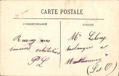 VINTAGE POSTCARD Deauville Terraces of the Casino