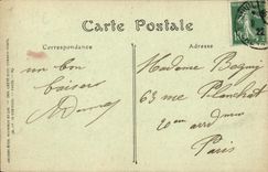 VINTAGE POSTCARD Deauville the Flowered Beach Terrace of Normandy Hotel