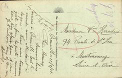 VINTAGE POSTCARD Deauville the Flowered Beach the Terrace and the Casino