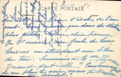VINTAGE POSTCARD Deauville Walk of the Sea