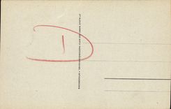 VINTAGE POSTCARD Deauville Flowered Beach Tennis seen towards the Piers