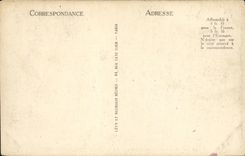 VINTAGE POSTCARD Deauville Street Gontaut Brion