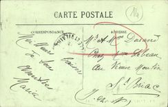 CPA Deauville La Rue du Cercle