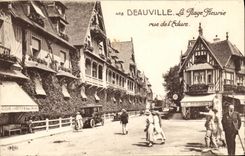 CPA Deauville La Plage Fleurie Rue de l Ecluse Magasin au Printemps