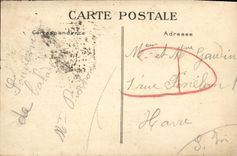 CPA Deauville La Plage Fleure Rue de l Ecluse et Desire Le Hoc