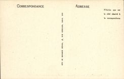 VINTAGE POSTCARD Deauville the Beach Desired Fleure Street Hoc