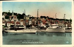 CPM Deauville Port de Plaisance et les Yachts Bateaux 