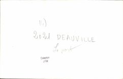 MODERN CARD Deauville the port