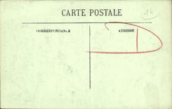 POSTAL Deauville de la VENDIMIA una esquina de la caldera del hierro