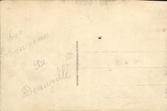 CPA Deauville La Plage Fleurie La Potiniere