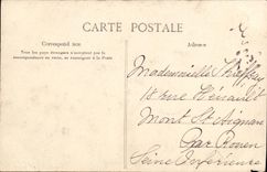 VINTAGE POSTCARD Robinson Coffee of the Thatched cottage seen of the Gardens