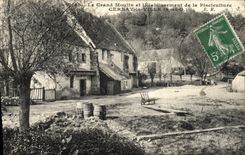 CPA Le Grand Moulin et l Etablissement de la Pisciculture Cernay la Ville