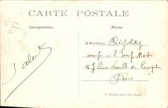 VINTAGE POSTCARD the Large Mill and L Establishment of Cernay Pisciculture the City