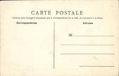 La entrada de Asnieres de la POSTAL de la VENDIMIA del cementerio de la bicicleta de los perros completa un ciclo a ciclista