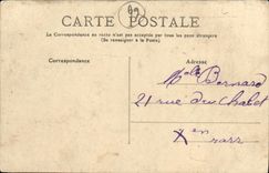 VINTAGE POSTCARD Restoring Bellevue Edges of the miraculous Seine of the sin