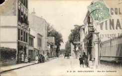 VINTAGE POSTCARD Wood Doves Street of Carbonnets