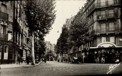 CPM Boulogne Billancourt Bd Jean Jaures angle JB Clement