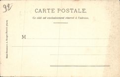 VINTAGE POSTCARD Boulogne the Village hall