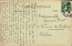 VINTAGE POSTCARD Boulogne on the Seine Gate of L Church