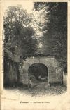VINTAGE POSTCARD Clamart the Gate of Fleury