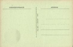 VINTAGE POSTCARD Clichy the Denain Park Seen artistic