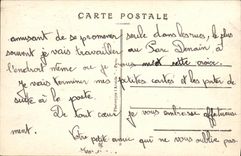 POSTAL Clichy de la VENDIMIA los establecimientos del panorama de Denain del parque de resorte