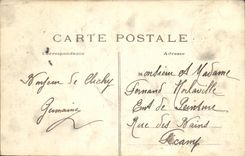 CPA Clichy Boulevard National et Boulevard Victor Hugo Le Rond Point