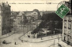 La POSTAL Clichy de la VENDIMIA pone la república