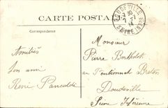 CPA Clichy Place de la Republique