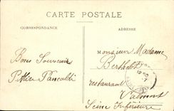 CPA Clichy Place de la Republique