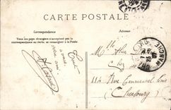 VINTAGE POSTCARD Puteaux the Footbridge