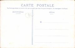 Cilindros de los caballos del corte de la POSTAL de la VENDIMIA del boton de Puteaux del automovil de Dion