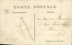 POSTAL Robinson de la VENDIMIA el arbol verdadero