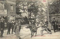 VINTAGE POSTCARD To remember of Robinson a Recalcitrant ass