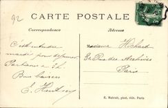 POSTAL Robinson de la VENDIMIA la torre del molino fiel