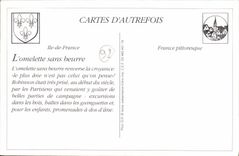 REPRO Robinson L tortilla de huevos sin los ninos del asno de la mantequilla