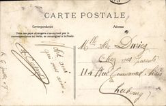 Calle de Puteaux de la POSTAL de la VENDIMIA de Neuilly