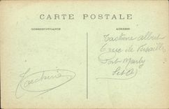 CPA Un Bonjour de Rueil Militaria 