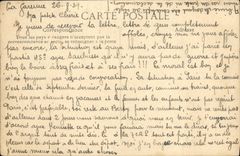 CPA Chateau de la Malmaison Salon de Musique