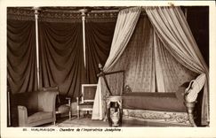 VINTAGE POSTCARD Malmaison Room of L Josephine Empress