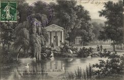 VINTAGE POSTCARD Castle of Malmaison Temple of L Love