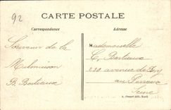 VINTAGE POSTCARD Castle of Malmaison Temple of L Love