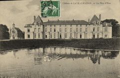 CPA Chateau de la Malmaison La piece d eau