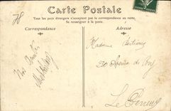 CPA Parc du Chateau de la Malmaison Vue sur le Chateau