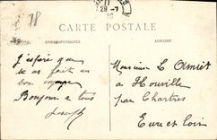 CPA Rueil Chateau de la Malmaison Cour d honneur