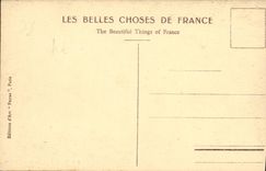 VINTAGE POSTCARD Malmaison seen of the Terrace