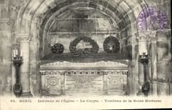CPA Rueil Interieur de l Eglise La Crypte Tombeau de la Reine Hortense