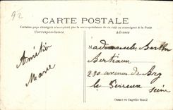 VINTAGE POSTCARD Rueil the Castle of Malmaison Residence of L Napoleon emperor 1st